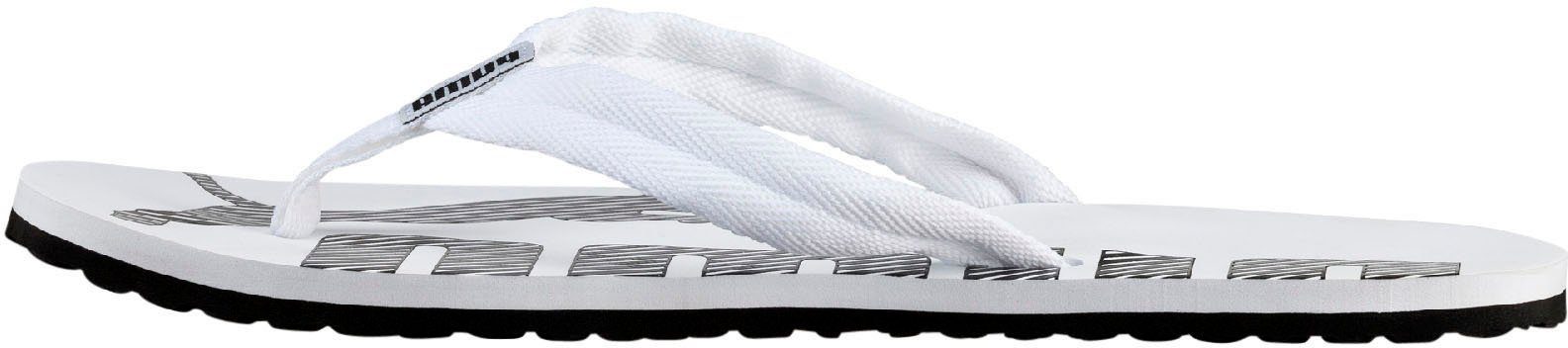 PUMA EPIC FLIP V2 Zehentrenner sportlicher Stil, mit bedruckter Optik, leichtes Textil-Obermaterial