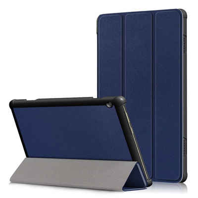 König Design Tablet-Hülle Lenovo Tab M10, Lenovo Tab M10 Schutzhülle Tablet-Hülle Blau