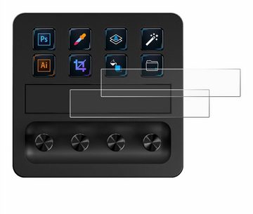 BROTECT Schutzfolie für Elgato Stream Deck +, Displayschutzfolie, 2 Stück, Folie klar