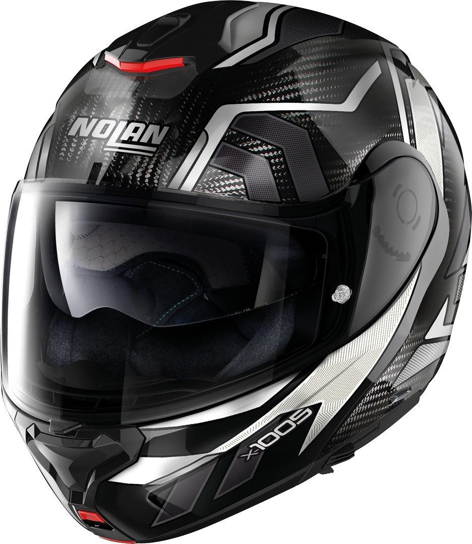 Motorradhelm X-1005 Ultra Carbon Sandglas N-Com Klapphelm