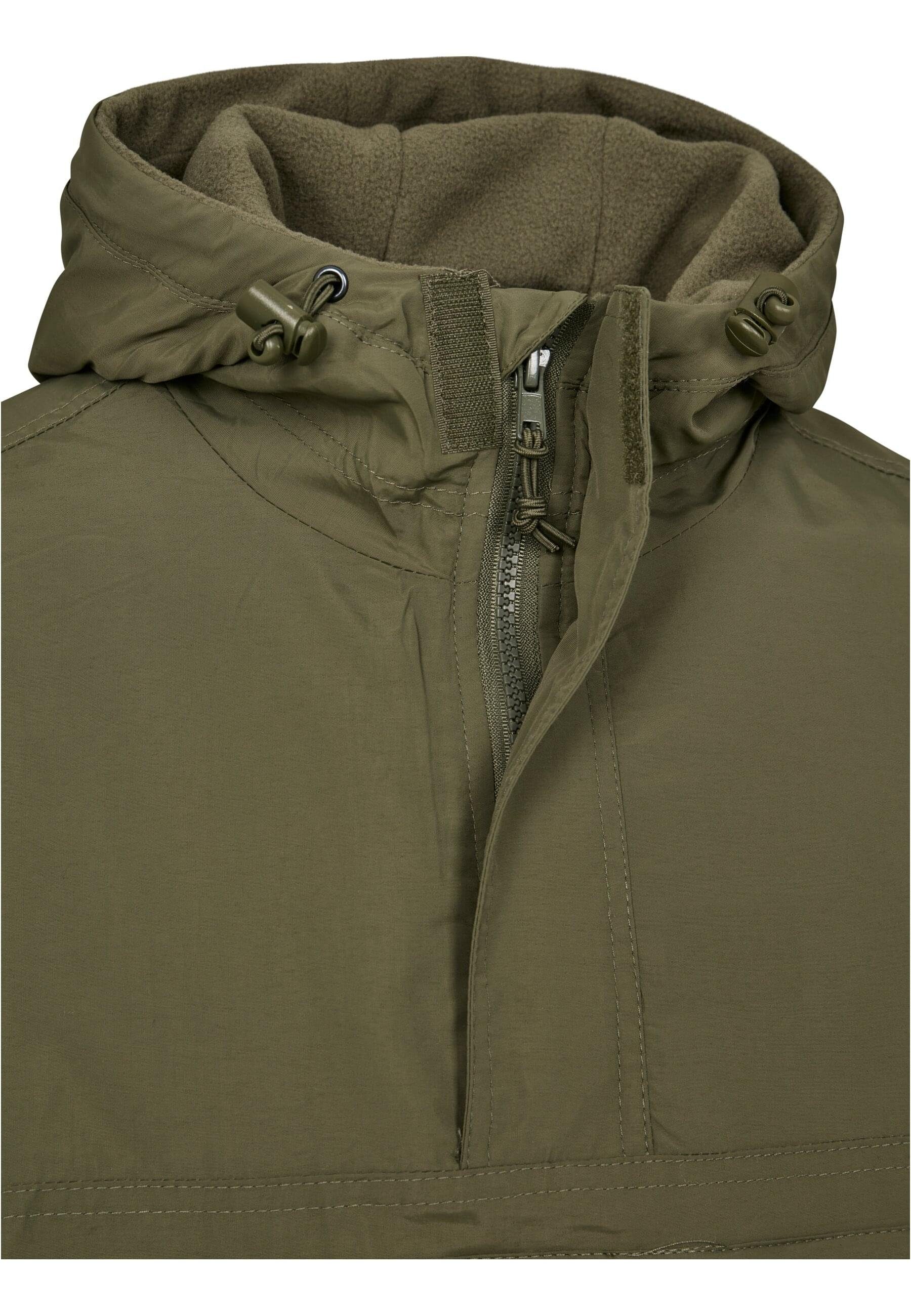 Over Herren Fleece Sommerjacke (1-St) Pull olive Brandit Windbreaker