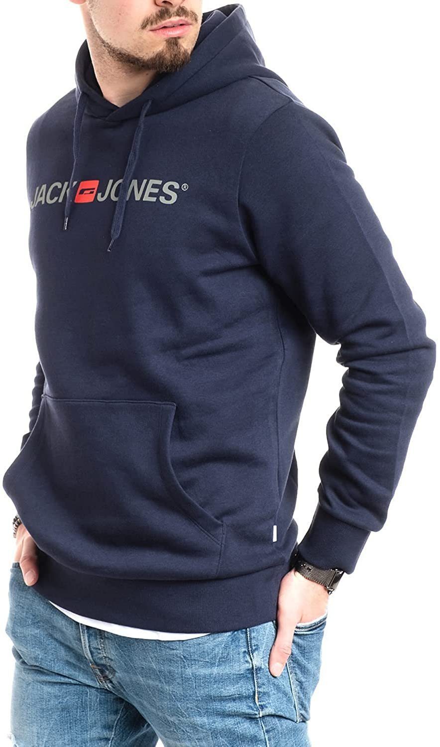 Jack & Jones Kapuzensweatshirt mit Kängurutasche – Bild 3 von 5