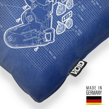 Kissenbezug, VOID, Sofa-Kissen Dualshock Outdoor Indoor playstation gamer ps2 ps3 ps4 ps5 pro slim