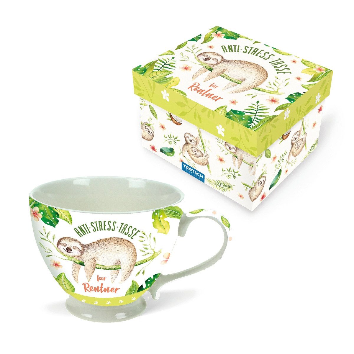 Trötsch Verlag Tasse TRÖTSCH Tasse Antistress Rentner 13,9x9,4cm