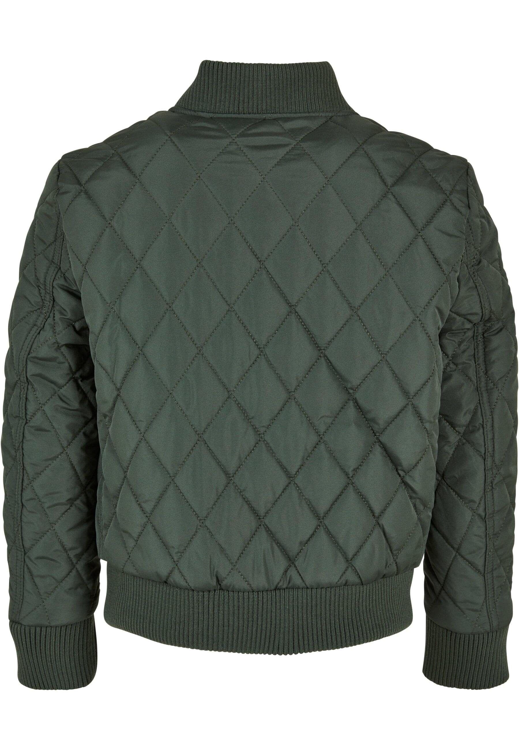 Herren Outdoorjacke CLASSICS Jacket Diamond (1-St) Nylon Quilt olive URBAN Boys