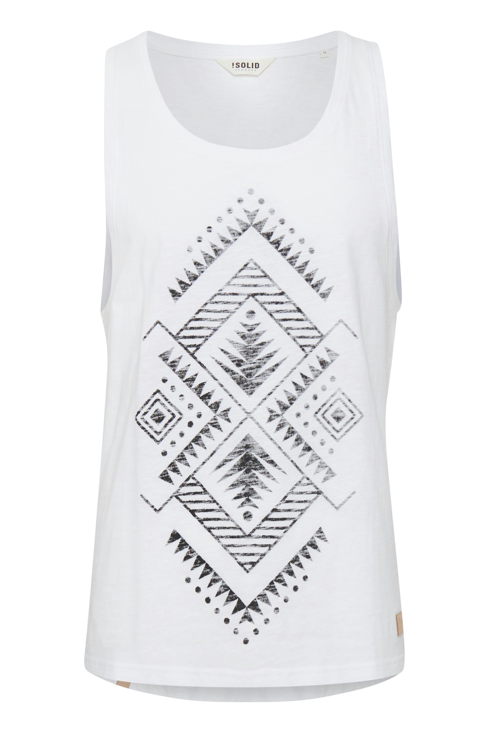 !Solid Tanktop SDIsaak ärmelloses Shirt mit Inka Print