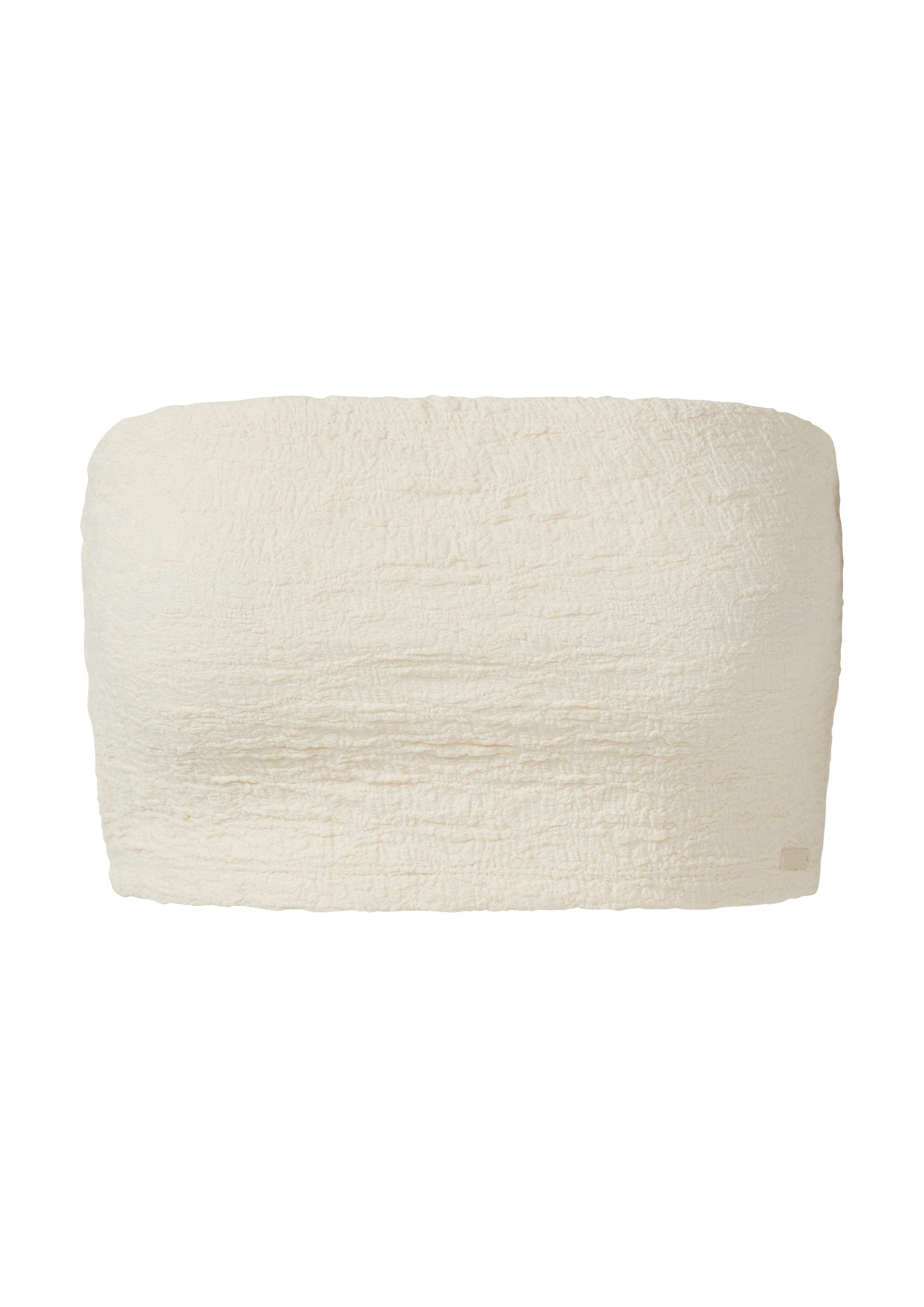 QS Muskelshirt T-Shirt Bustier Strukturiertes Bandeau günstig online kaufen