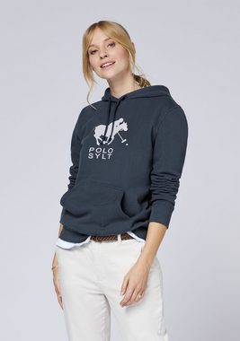 Polo Sylt Kapuzensweatshirt mit Glitter-Motiv