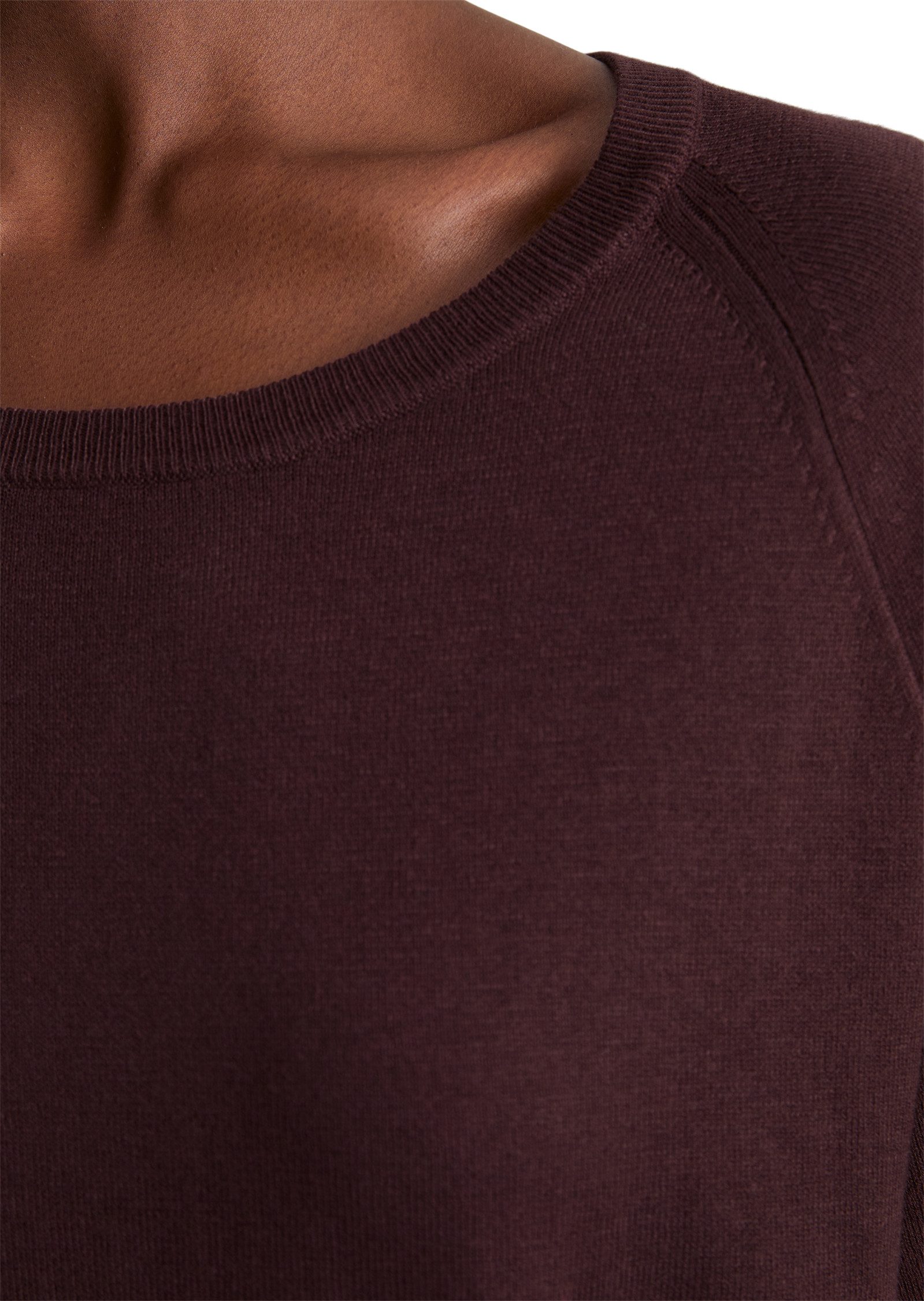 Marc O'Polo DENIM Strickpullover aus weichem Organic-Cotton-Modal-Mix – Bild 4 von 5