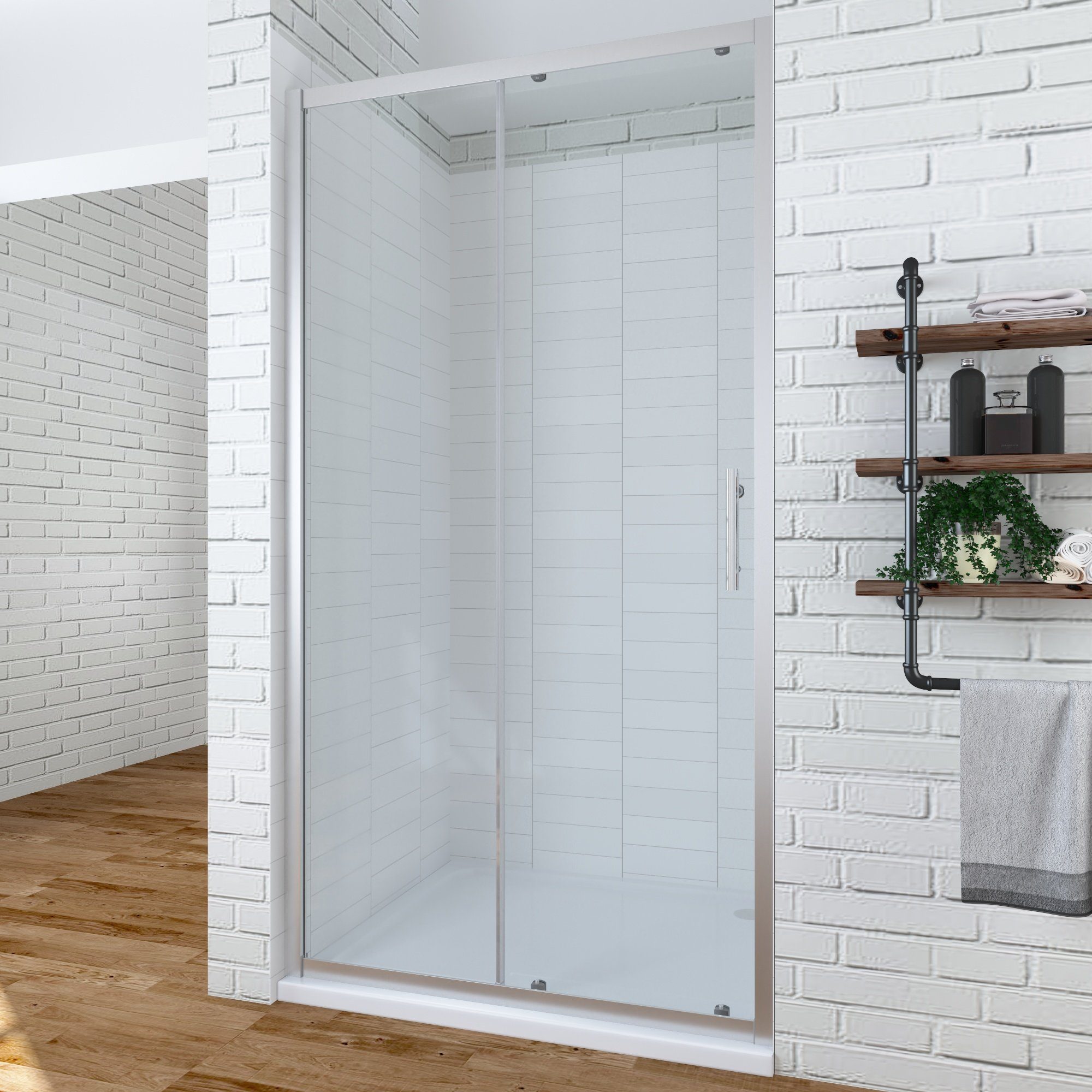 AQUABATOS Dusch-Schiebetür Schiebetür Dusche Duschtür Nische günstig online kaufen
