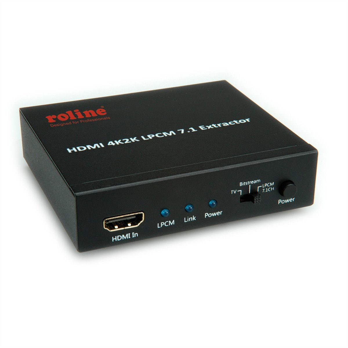HDMI 4K Audio Extraktor LPCM 7.1 Audio- & Video-Adapter