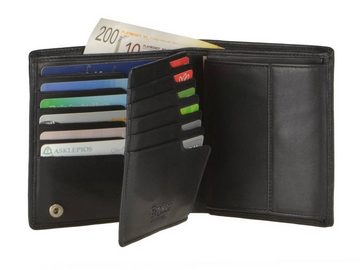 Esquire Geldbörse Harry, Geldbeutel, Herrenbörse, Portemonnaie, mit RFID Schutz, glattes Leder
