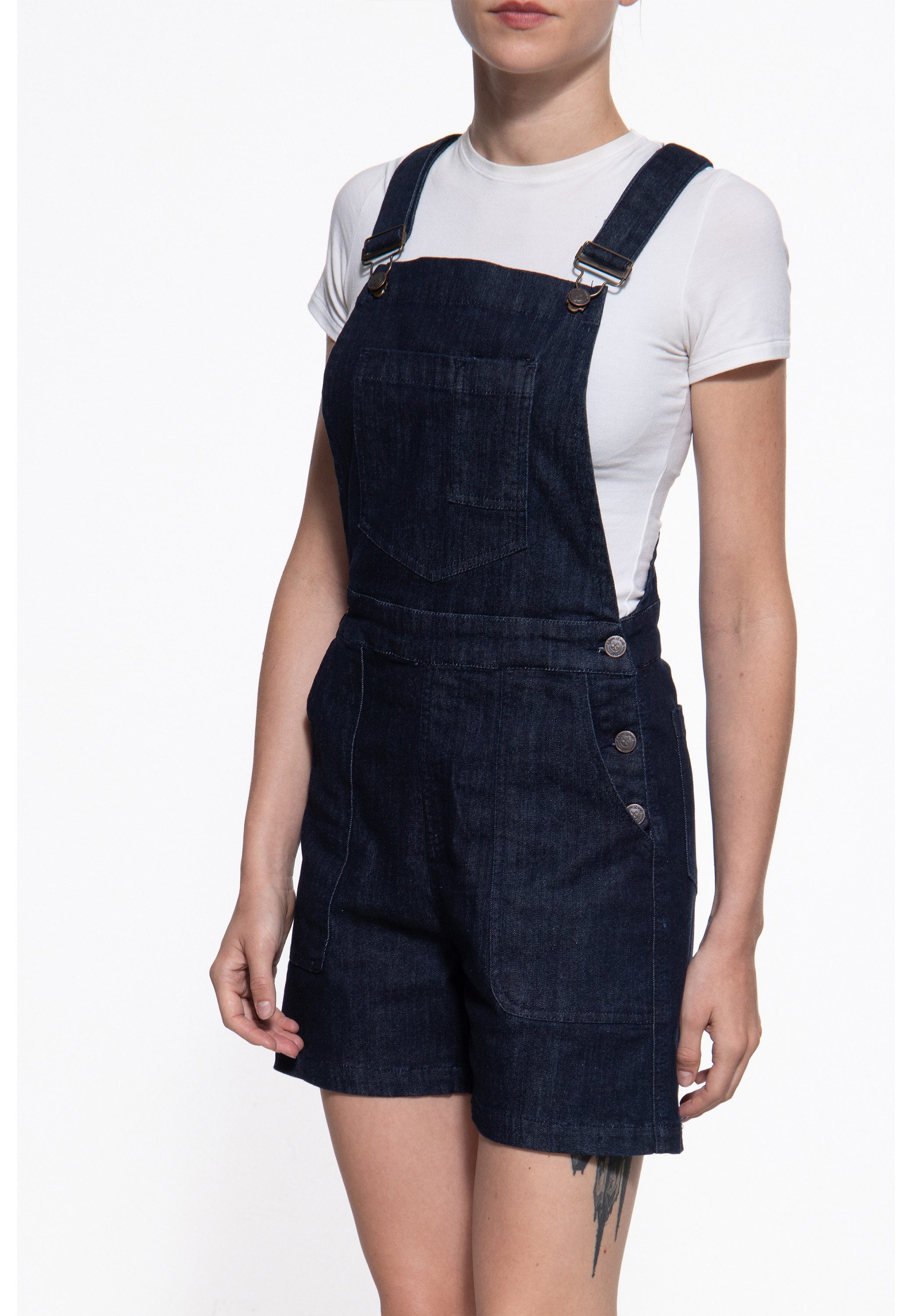 QueenKerosin Latzjeans im Worker-Style