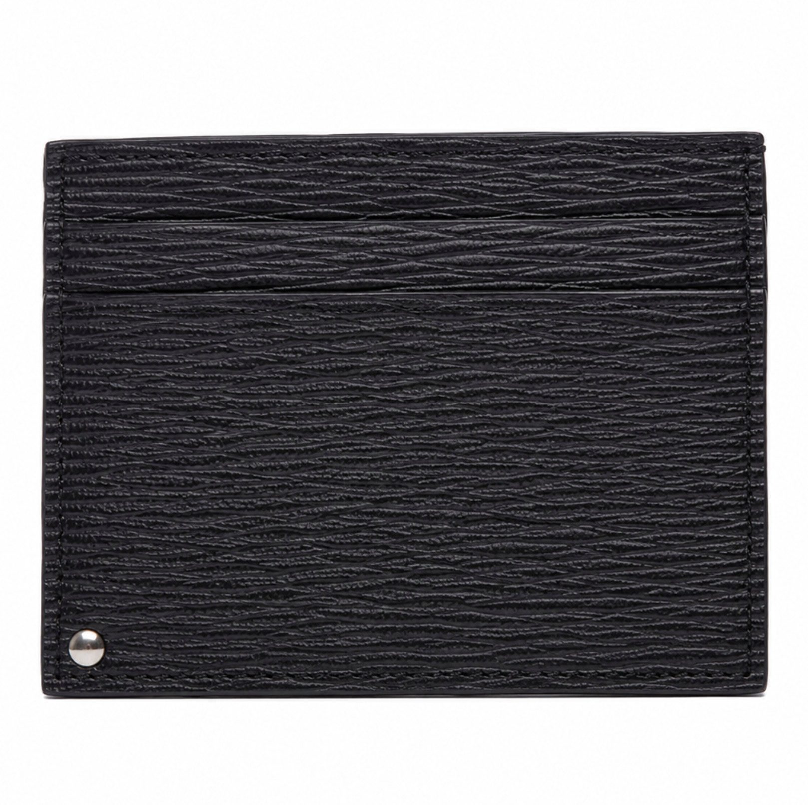 Salvatore Ferragamo Kartenetui Revival Gancini Kartenetui mit Ausziehfach Ausweis Tasche (1-tlg), Ausziehbares Ausweisfach, Double Gancini Logo