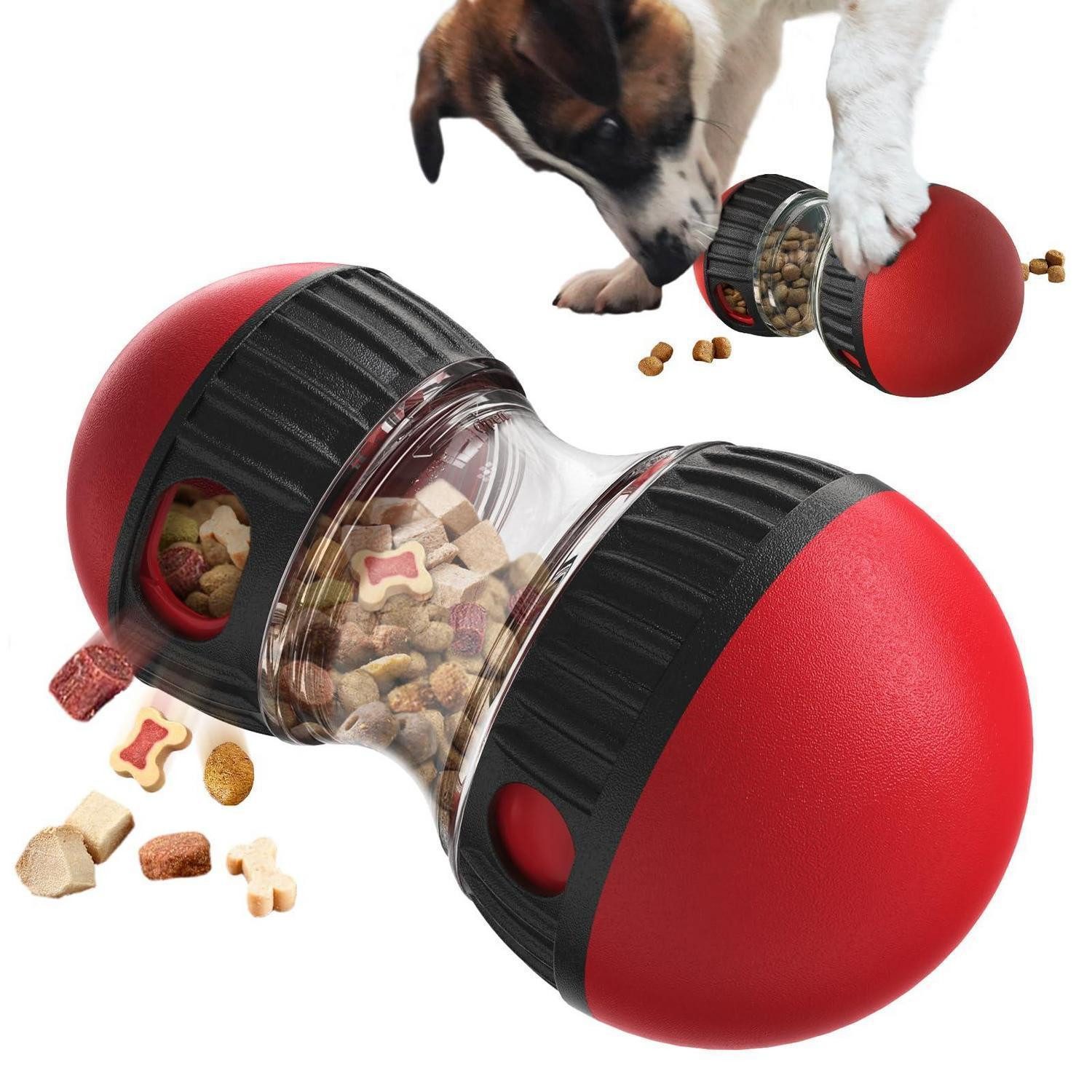 LuxusKollektion Snackball Hundespielzeug Puzzle Ball Slow Feeder, Kunststoff, (1-tlg)