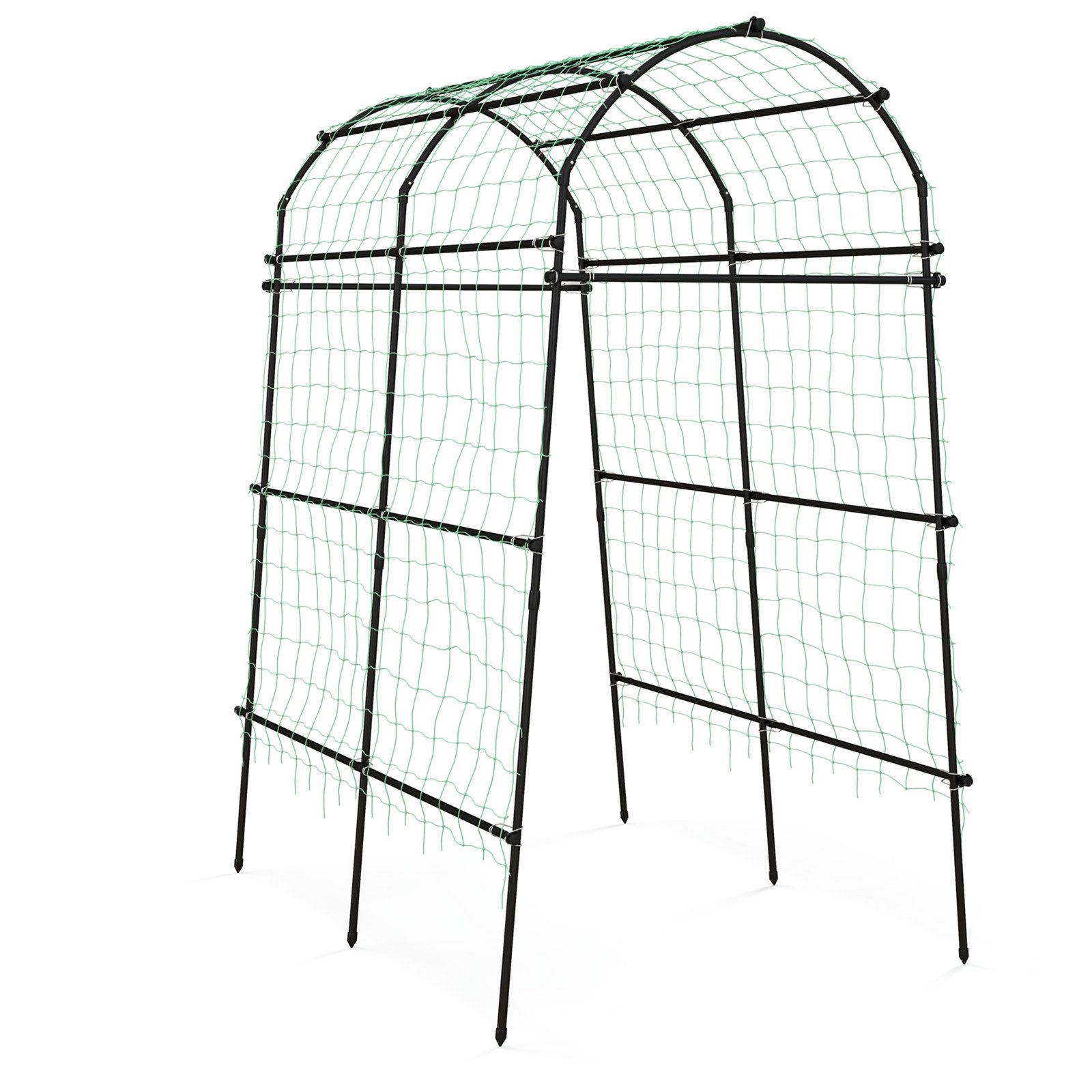 COSTWAY Rankgitter, für Kletterpflanzen, mit PE-beschichteter Metallstruktu günstig online kaufen