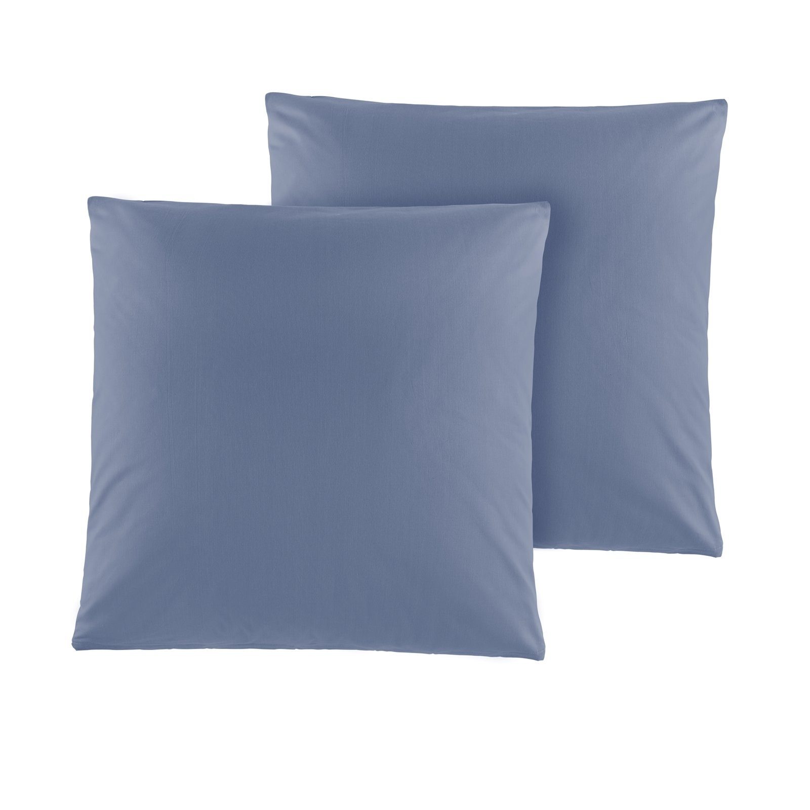 Zierkissen Set 40 Kissenhülle Dekokissen Dekokissen 40 x HTI-Living 2er Jeansblau Sofakissen cm,