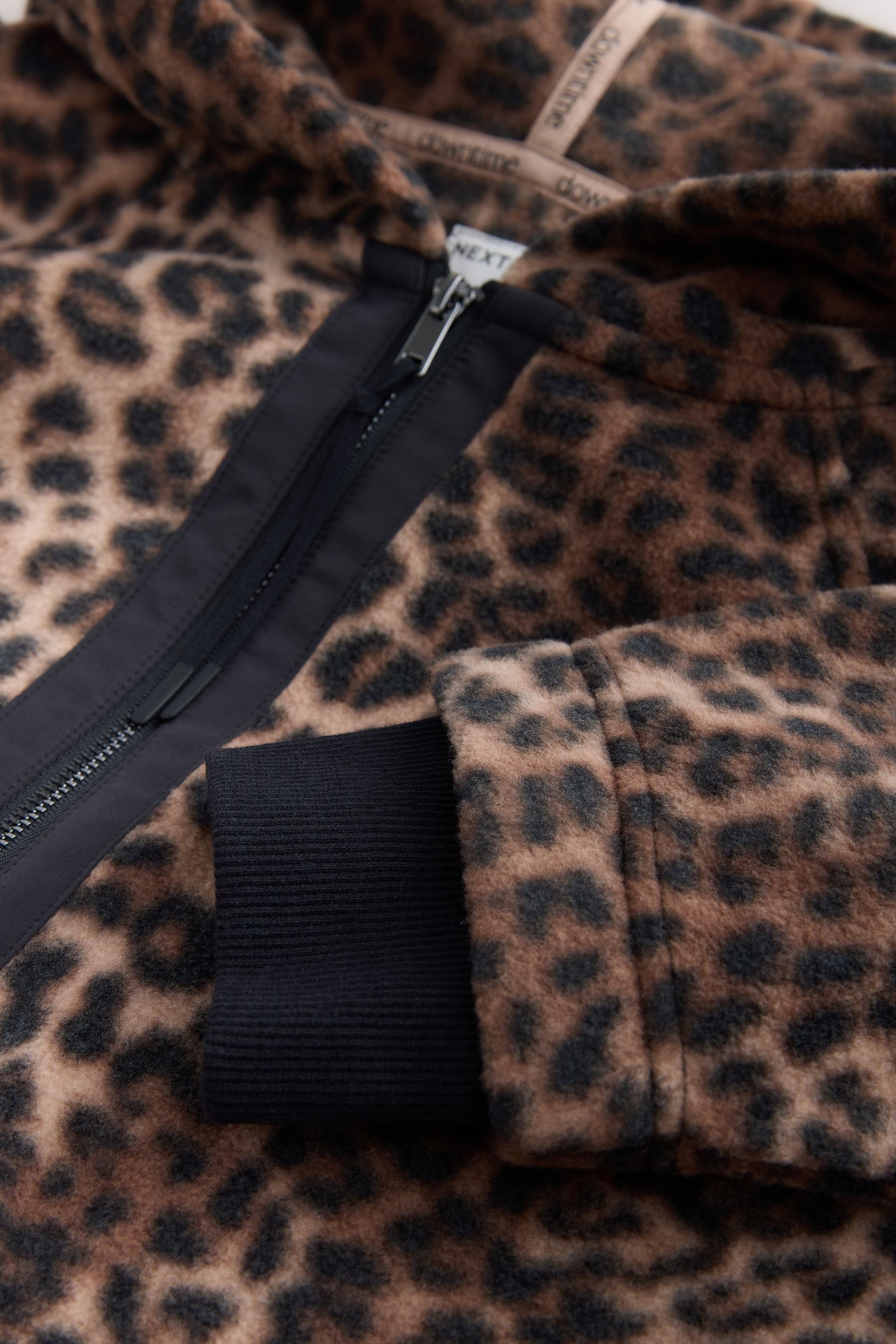 Next Fleecejacke Borg-Fleece mit halben Reißverschluss (1-St) – Bild 4 von 5