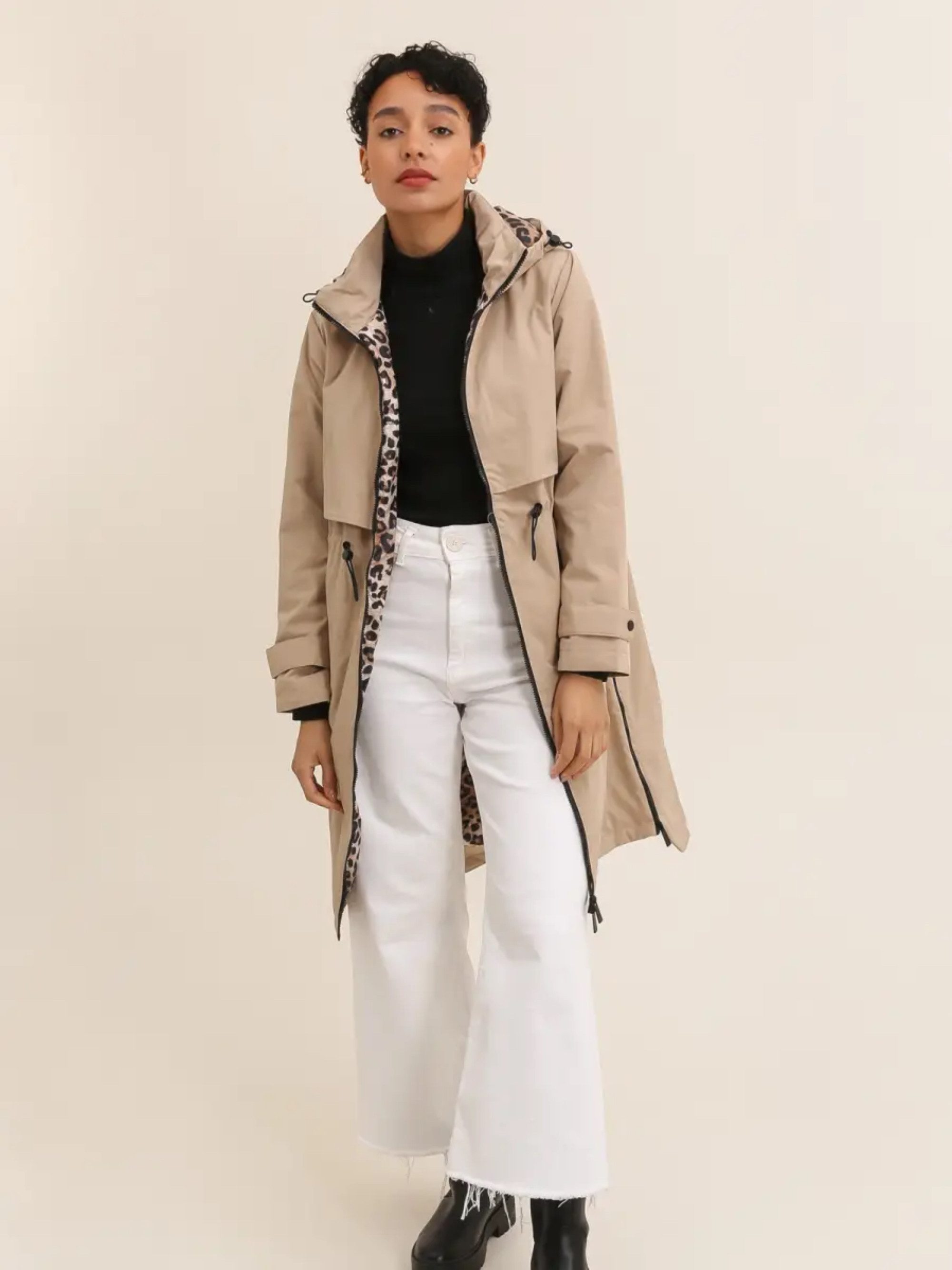 ANNIS Fashion & Accessoires Regenmantel "WILD INSIDE" (1-tlg) "NEU, leicht günstig online kaufen