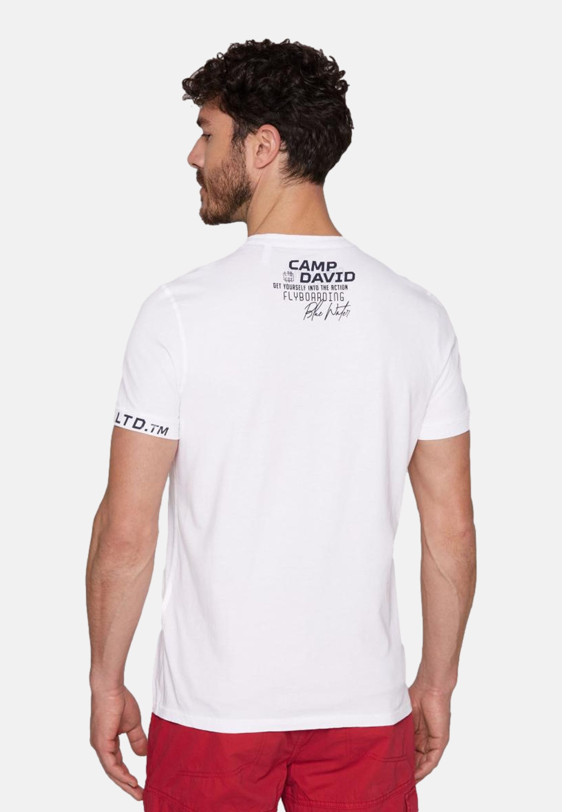 CAMP DAVID T-Shirt T-Shirt Kurzarmshirt (1-tlg., 1)