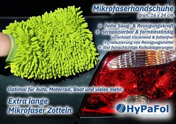 Hypafol Geschirrtuch Polier SET Mikrofasertücher, Geeignet für Auto, Motorrad, Boot etc., (4-tlg)