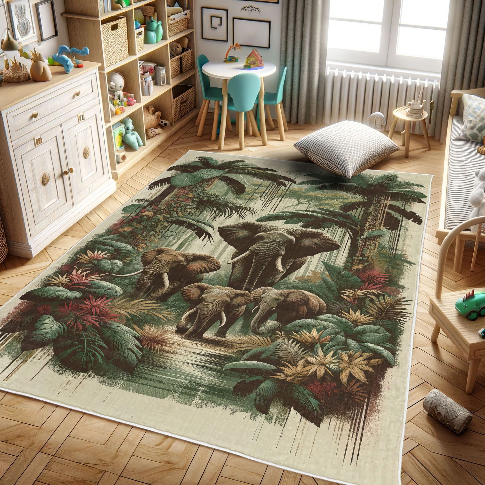 Abakuhaus Teppich Dekorativer Teppich für Wohnzimmer günstig online kaufen