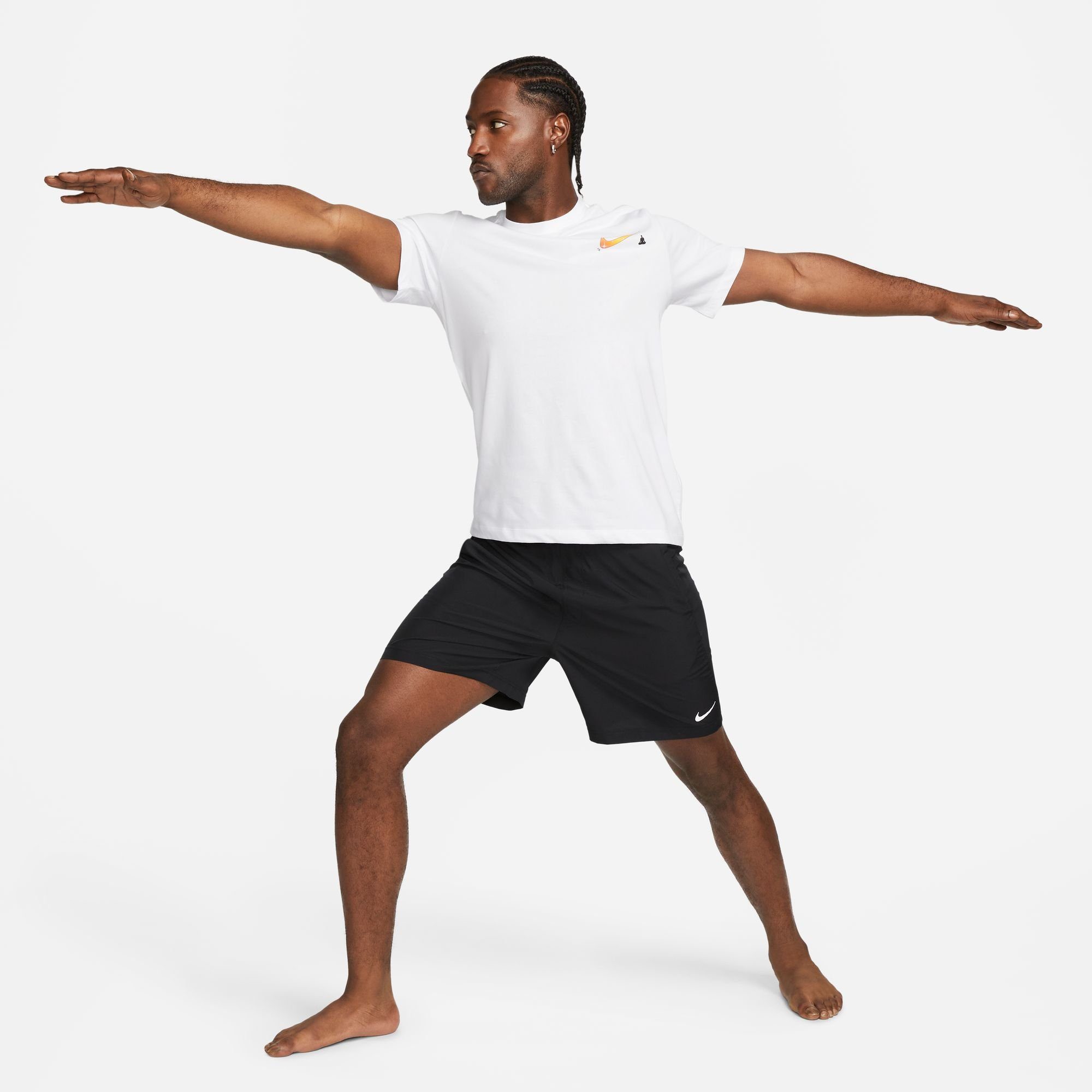 SHORTS MEN'S DRI-FIT UNLINED schwarz FORM Nike VERSATILE Trainingsshorts