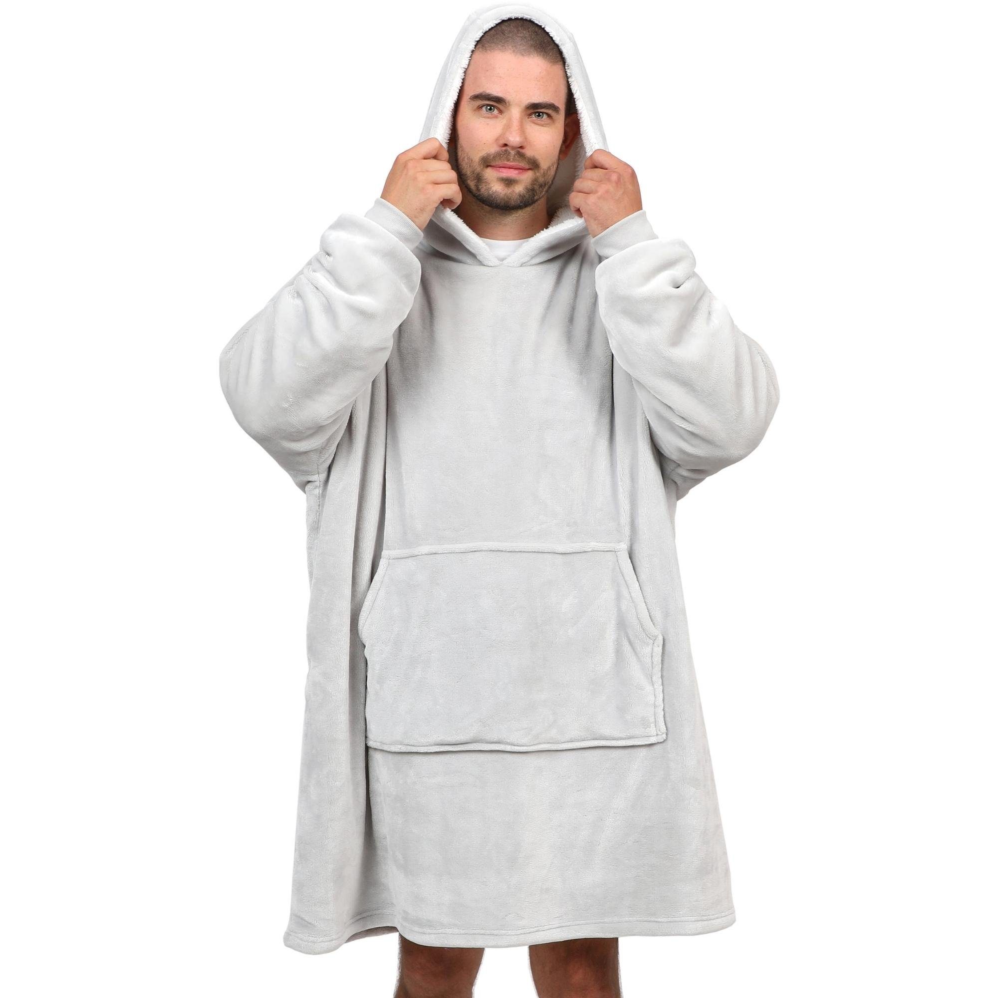 Wohndecke Deckenhoodie beheizbar, Decke mit Ärmeln, Decke zum anziehen, Nor günstig online kaufen
