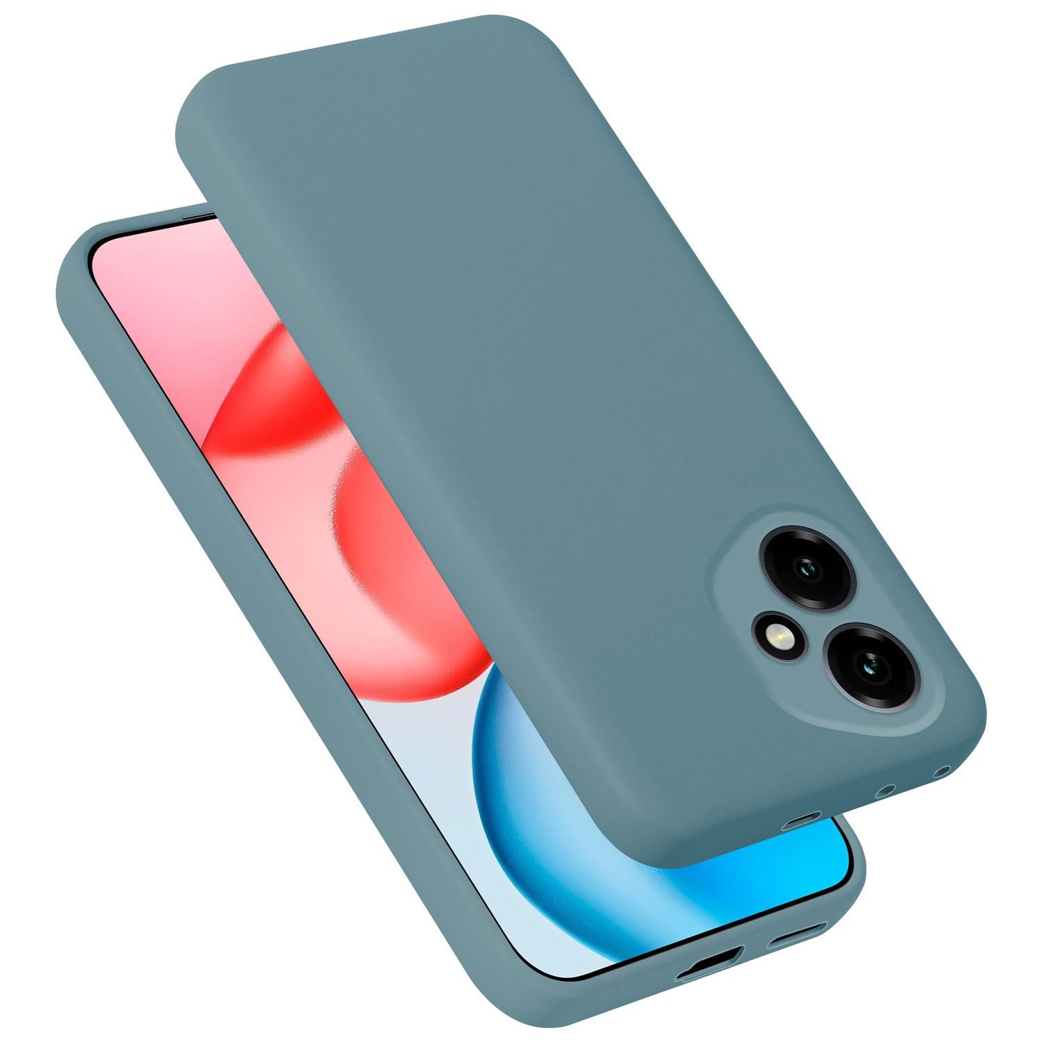 Cadorabo Handyhülle für Honor 400 Hülle Honor 400, Hülle TPU Silikon Schutzhülle Flexible Handyhülle Cover Case