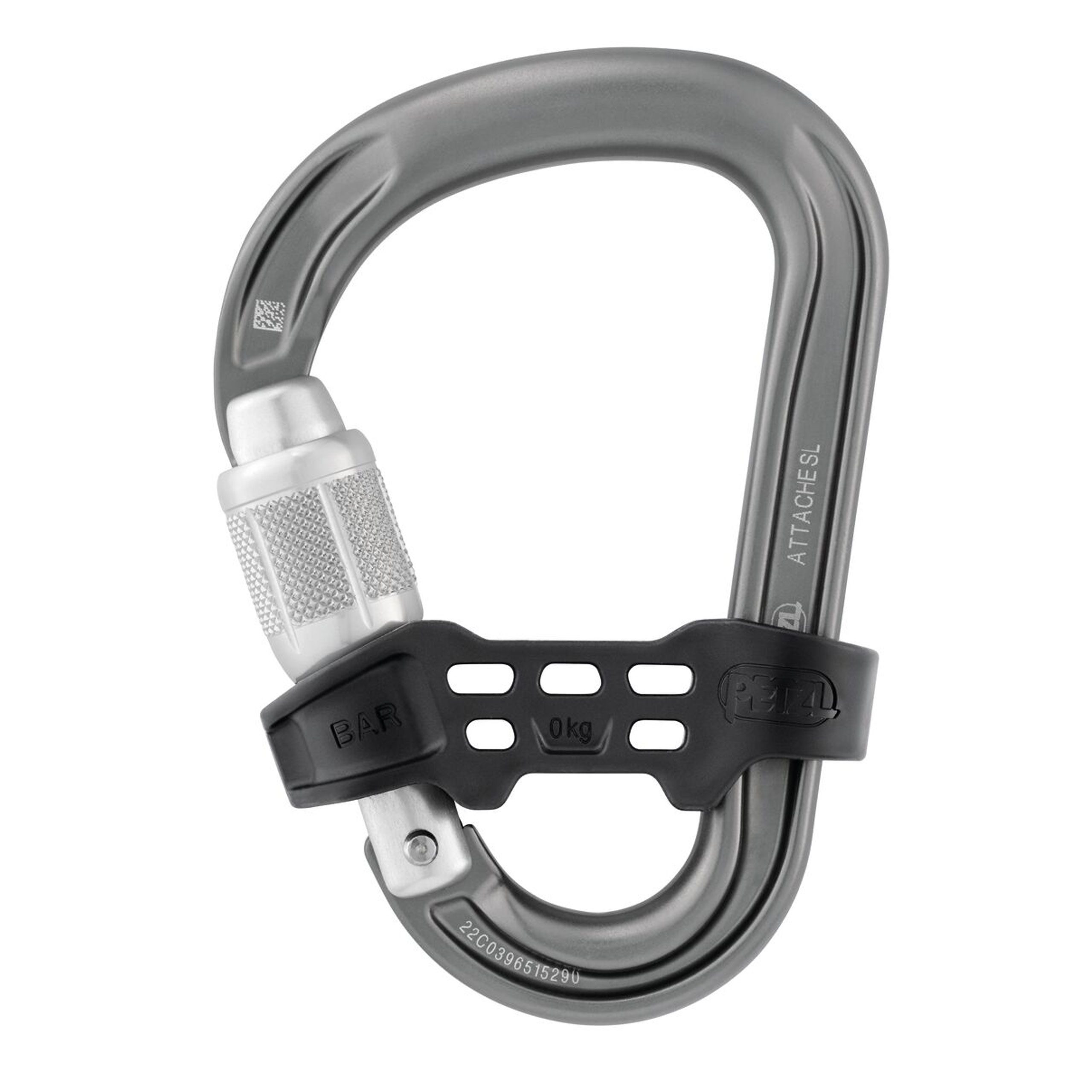Petzl Karabiner Petzl Attache Bar - Karabiner mit Schraubverschluss