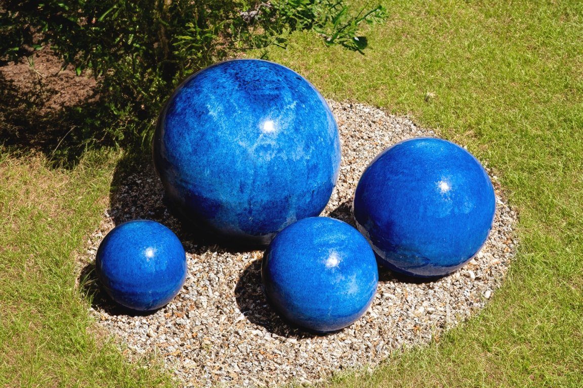 Teramico Dekokugel Gartenkugeln Rosenkugeln Keramik 4er günstig online kaufen
