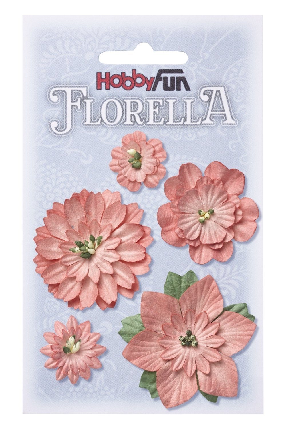 HobbyFun Dekofigur FLORELLA-Blüten aus Maulbeer-Papier 5 2 cm - sort