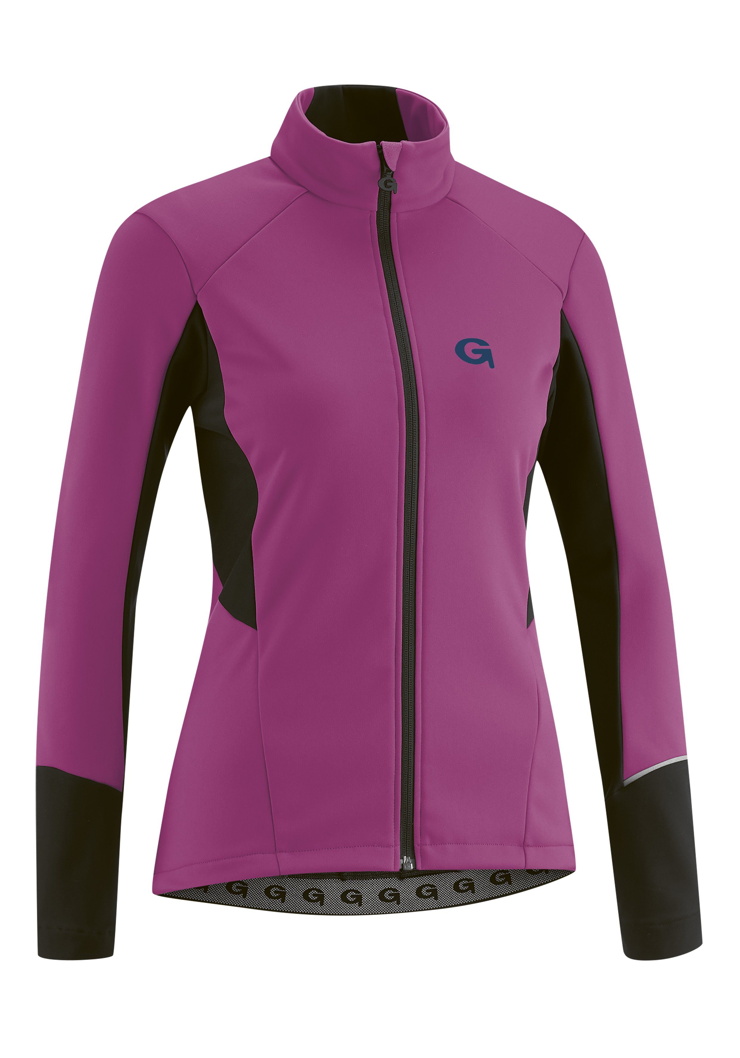 Gonso Fahrradjacke FURIANI Damen Softshell-Jacke, Windjacke atmungsaktiv und wasserabweisend