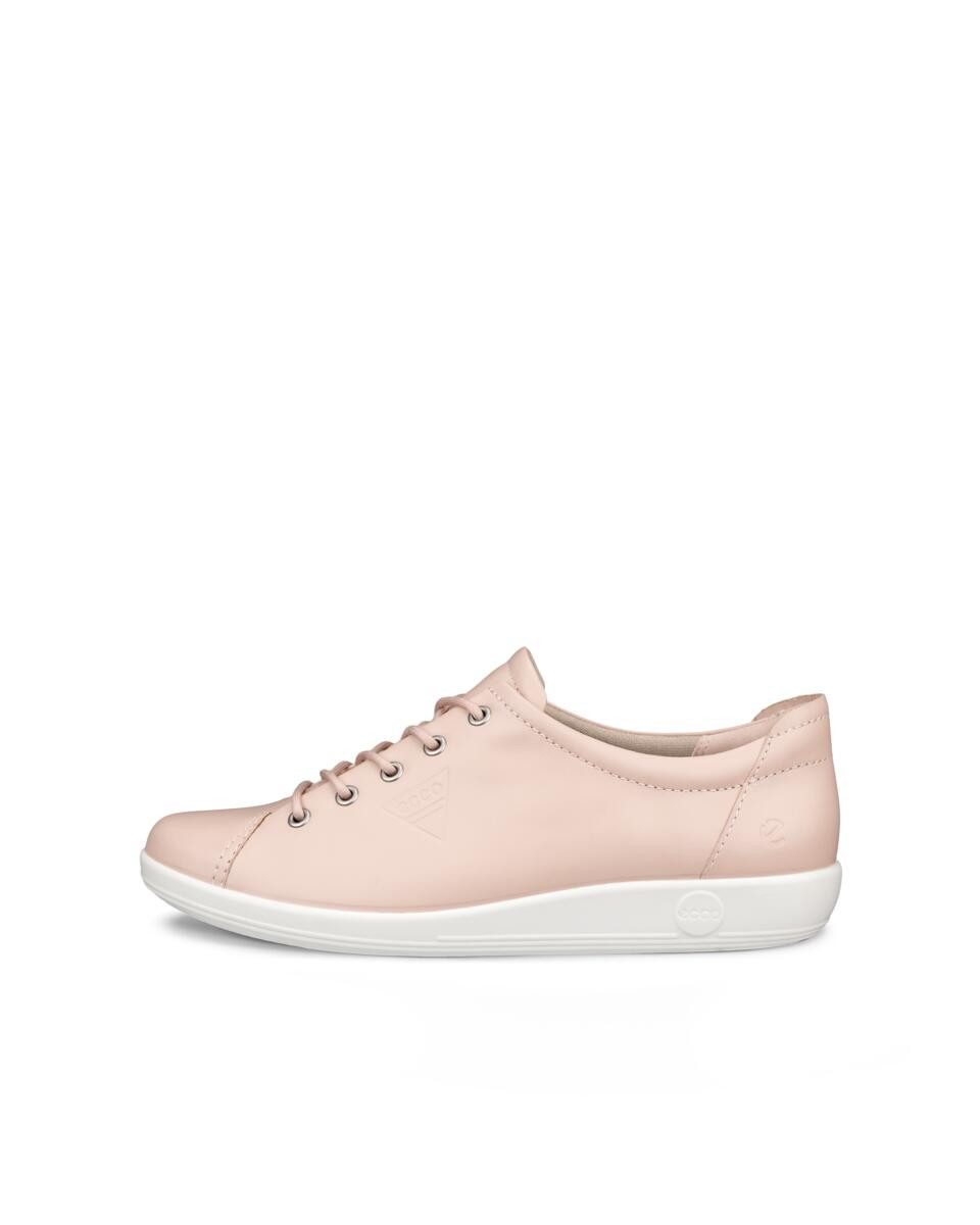 Ecco Ecco Soft 2.0 Schnürschuh, Freizeitschuh, Halbschuh, Schnürschuh mit dezenter Logo Prägung
