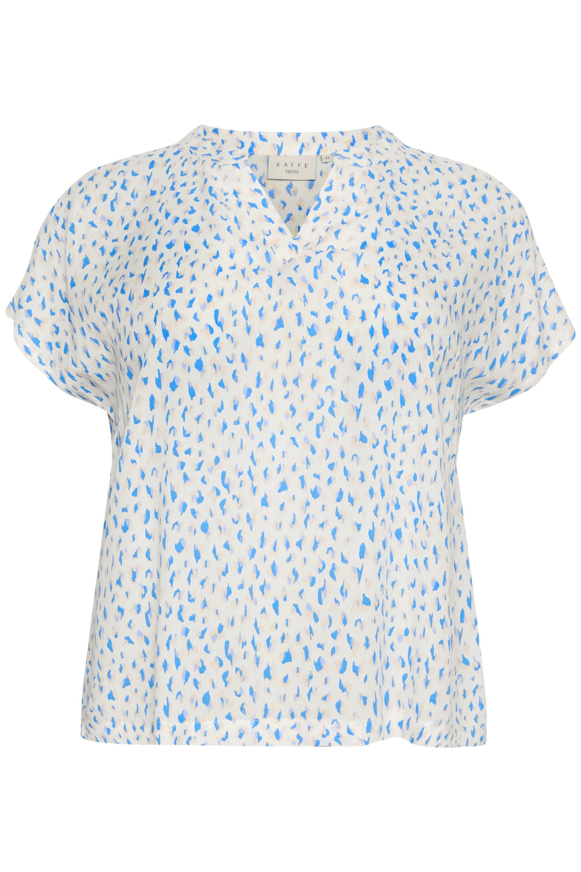 KAFFE Curve Kurzarmbluse Kurzarm-Bluse KCanny Große günstig online kaufen