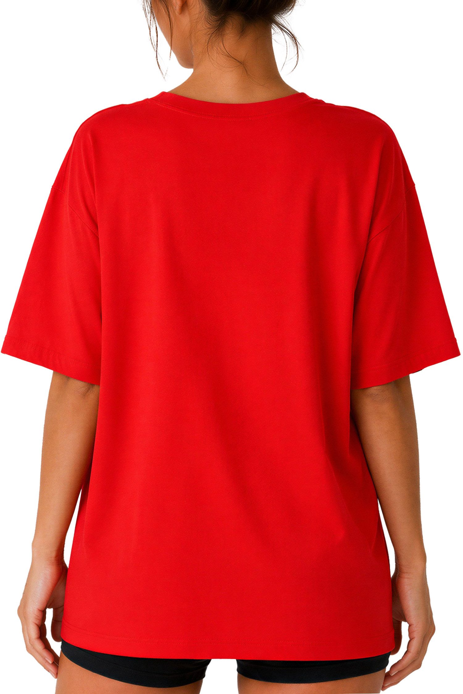Reichstadt Oversize-Shirt Damen Oversized Kurzarmshirt 24RSW058 in kräftigen Farben