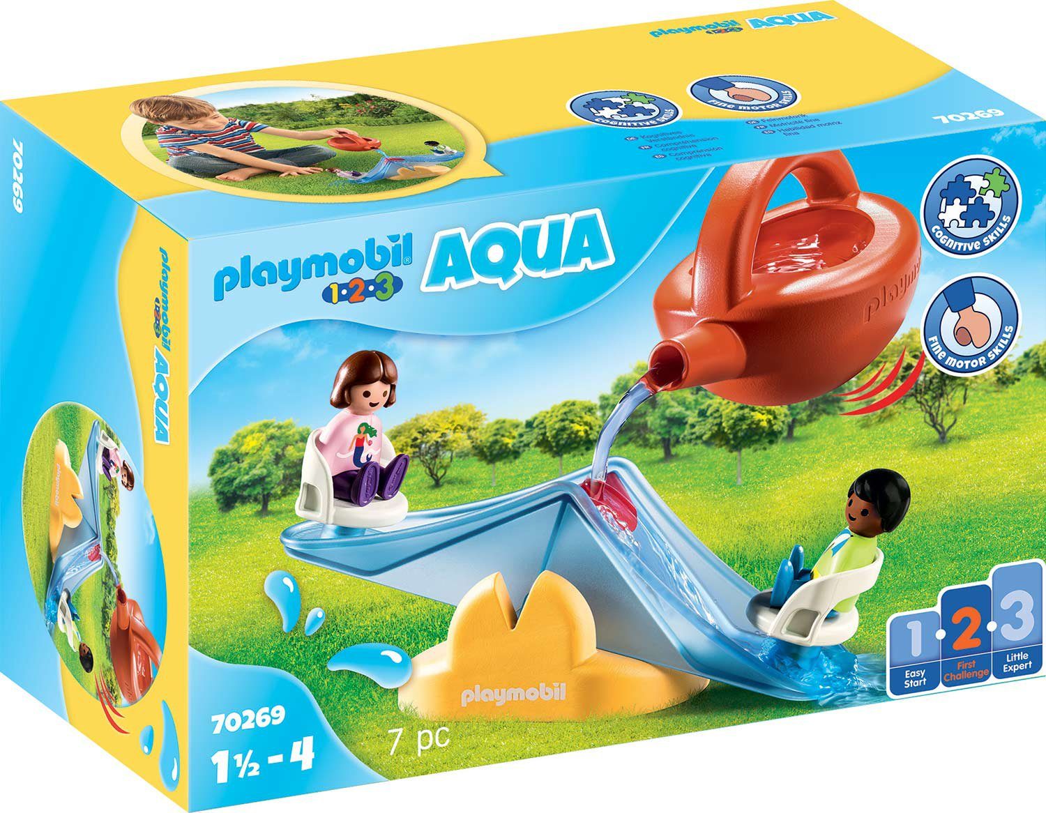 Image of PLAYMOBIL® 1.2.3 - Aqua Wasserwippe mit Gießkanne