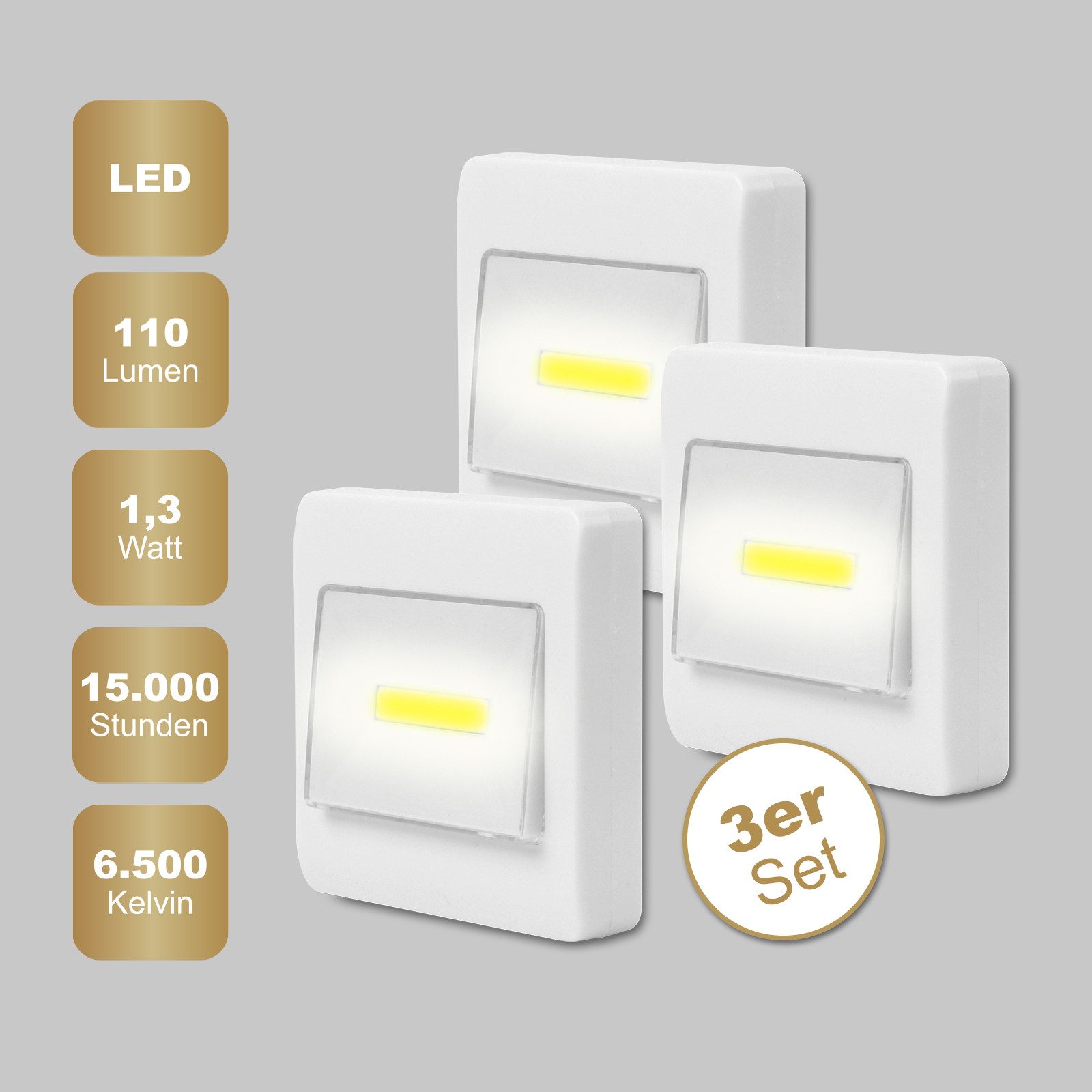 EAXUS LED Unterbauleuchte Unterschranklampe - Wandlampe günstig online kaufen