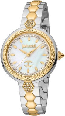 Just Cavalli Time Quarzuhr CREAZIONE 10, JC1L205M0085, (Set, 2-tlg., mit Armband)