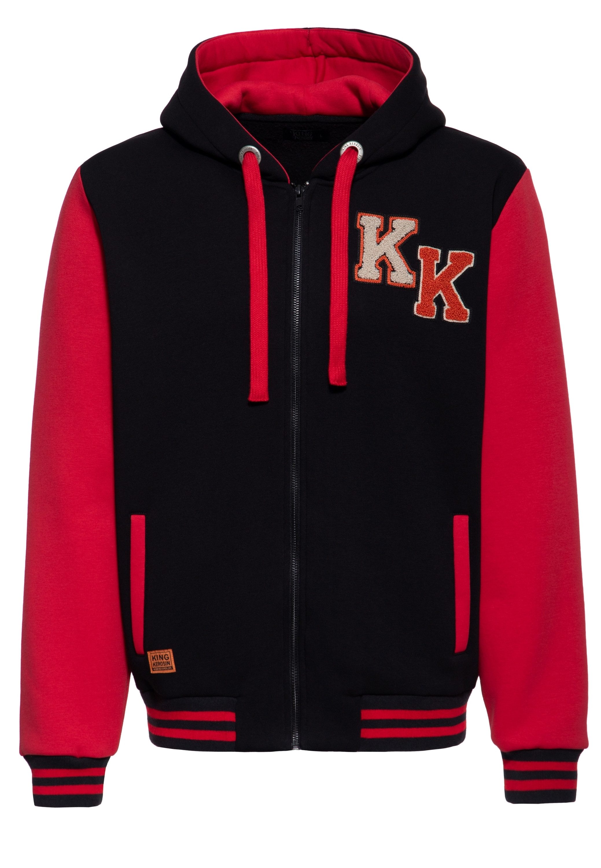 KingKerosin Kapuzensweatjacke Never Fuck A Fucker (1-tlg) mit Statement-Print