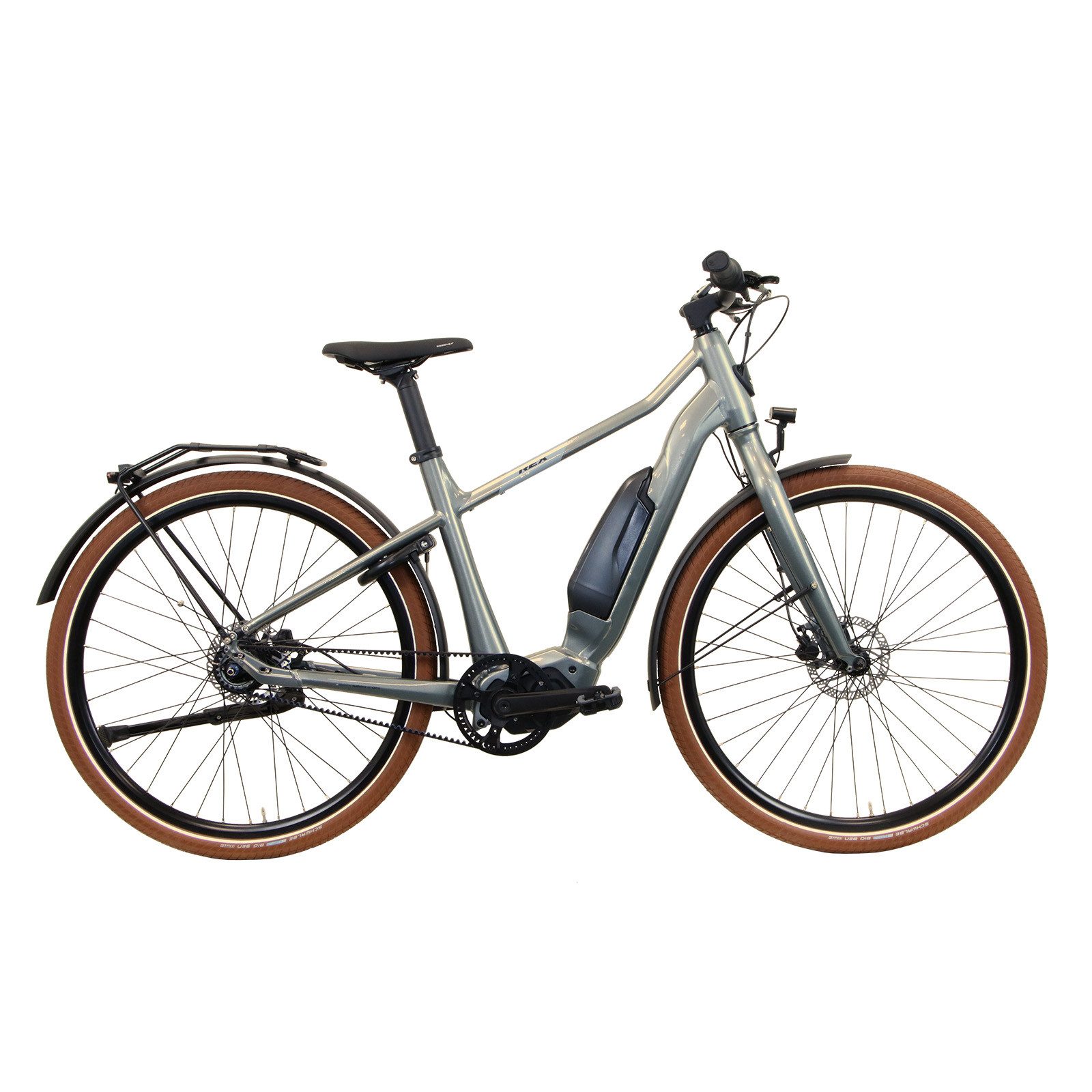 REX E-Bike Cityrad REX CommuterS Cityrad, Ebike 28 Zoll, 250W starke Mittelmotor, 7 Gang Shimano NEXUS, Mittelmotor, 504 Wh, (Packung), E-Cityrad NEXUS 7-Gang, 48cm & 56cm Rahmen, silber glänzend