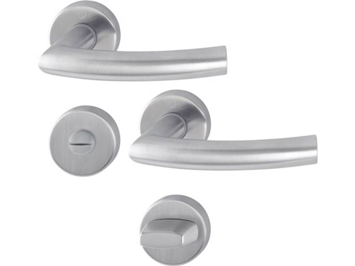 HOPPE Rosette HOPPE 2821232 Rosettengarnitur Trondheim E1430Z/42KV/42KVS Edelstahl F