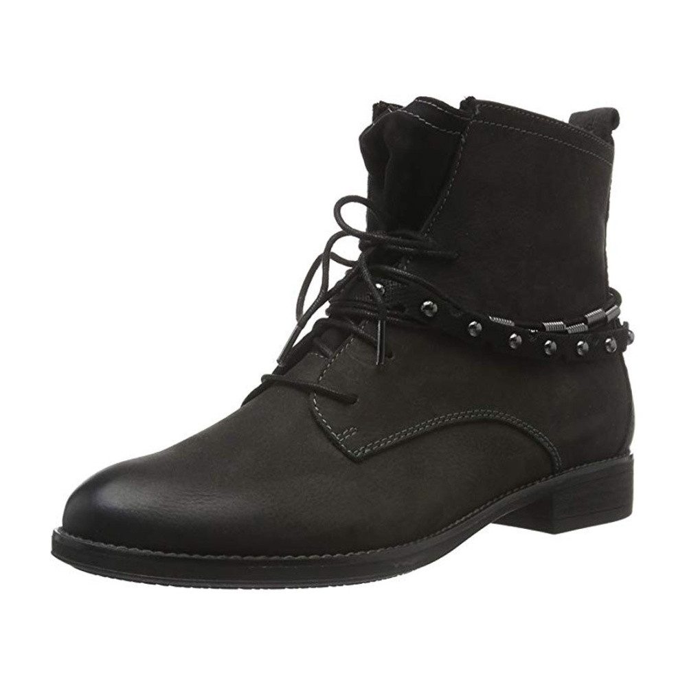 Tamaris Combat Boots Stiefelette Schwarz günstig online kaufen