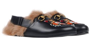 GUCCI GUCCI Princetown Slipper Horsebit River Slide Shoes Schuhe Sandale Sneaker