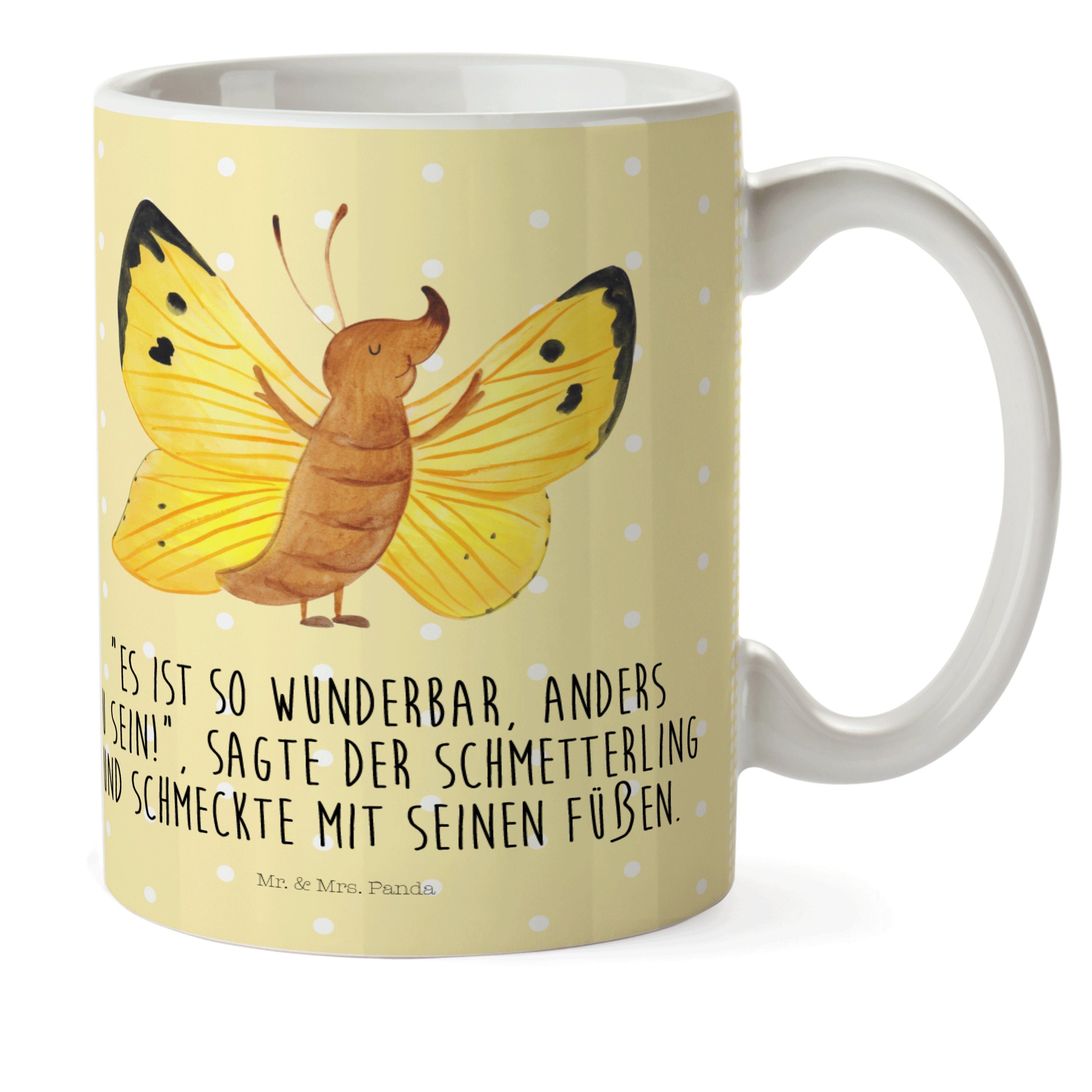Mr. & Mrs. Panda Kinderbecher »Schmetterling Zitronenfalter Gelb
