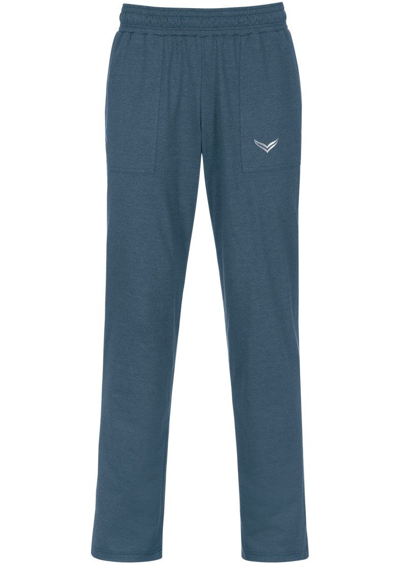 Trigema Jerseyhose TRIGEMA Hose DELUXE Baumwolle (1-tlg)