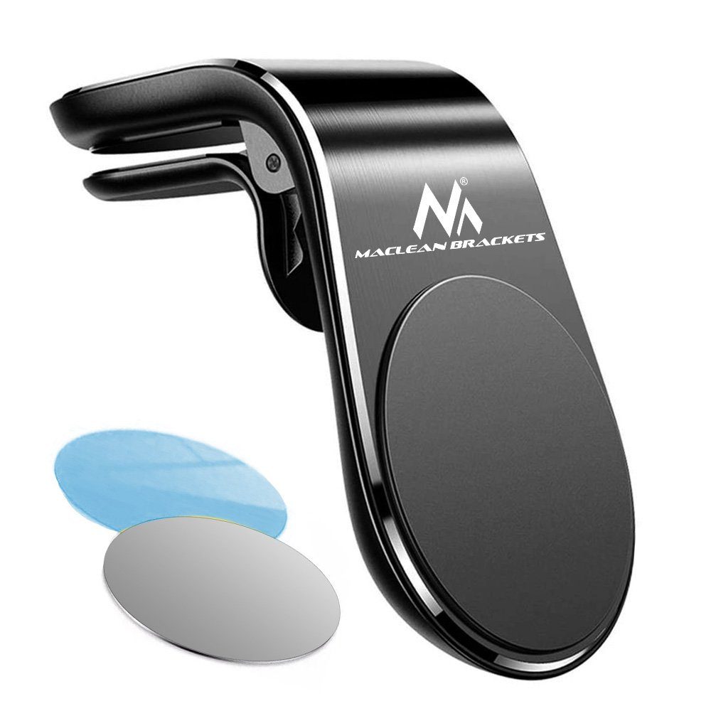 Maclean Smartphone-Halterung MC-326 Magnet‑Halterung – Universal KFZ Handyhalterung, (1-tlg., für Fahrzeug‑Lüftung, Magnetisch, Kompakt, für Navi & Smartphone)