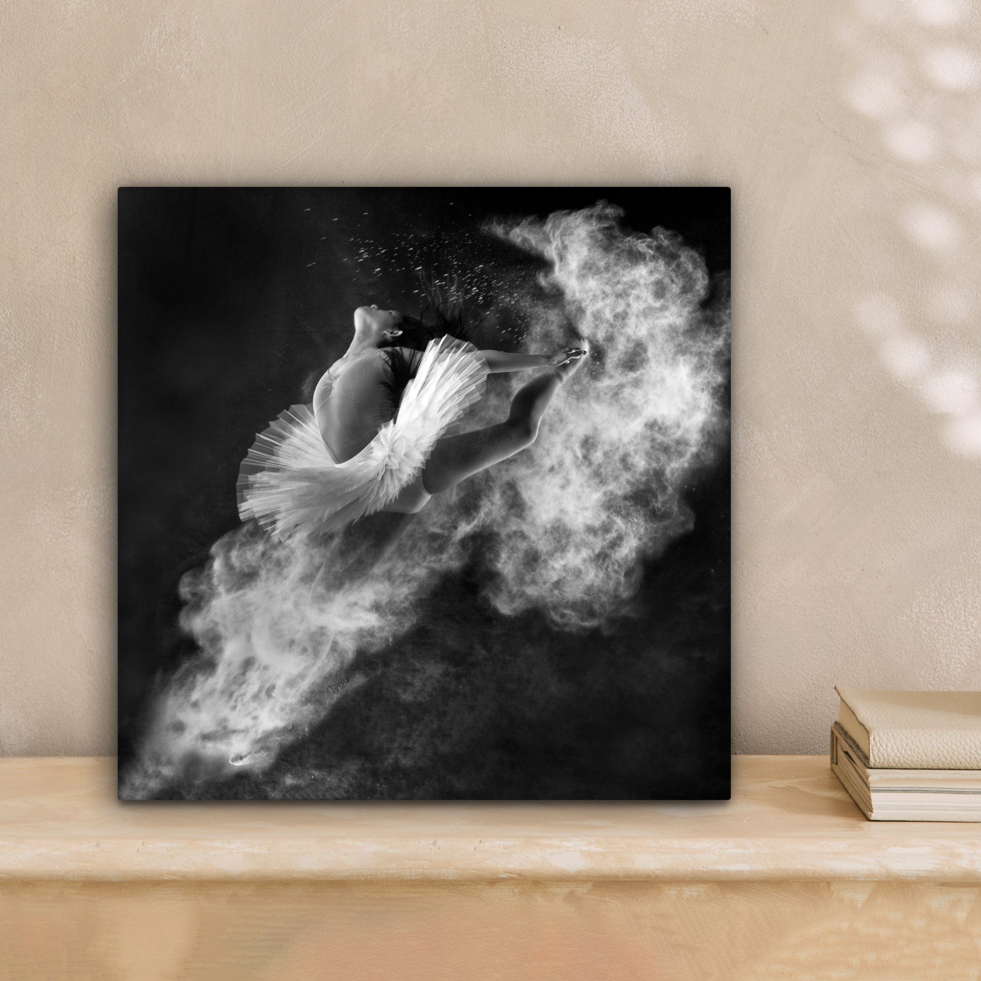 OneMillionCanvasses® Leinwandbild Tanz - Ballerina - Ausdruck - Schwarz und günstig online kaufen