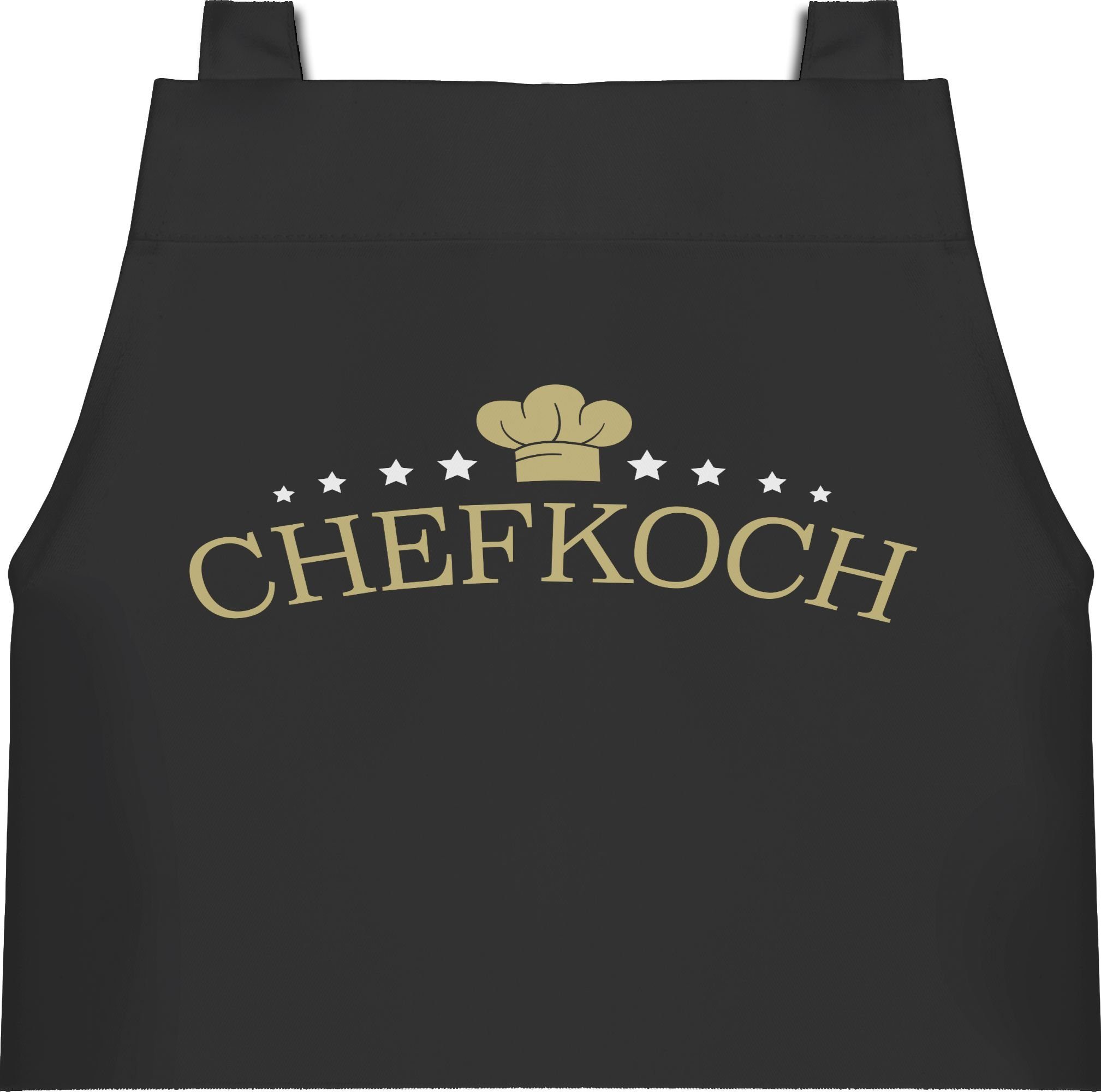 Shirtracer Kochschürze Chefkoch - Hier kocht der Chef - Geschenk für Köche, günstig online kaufen