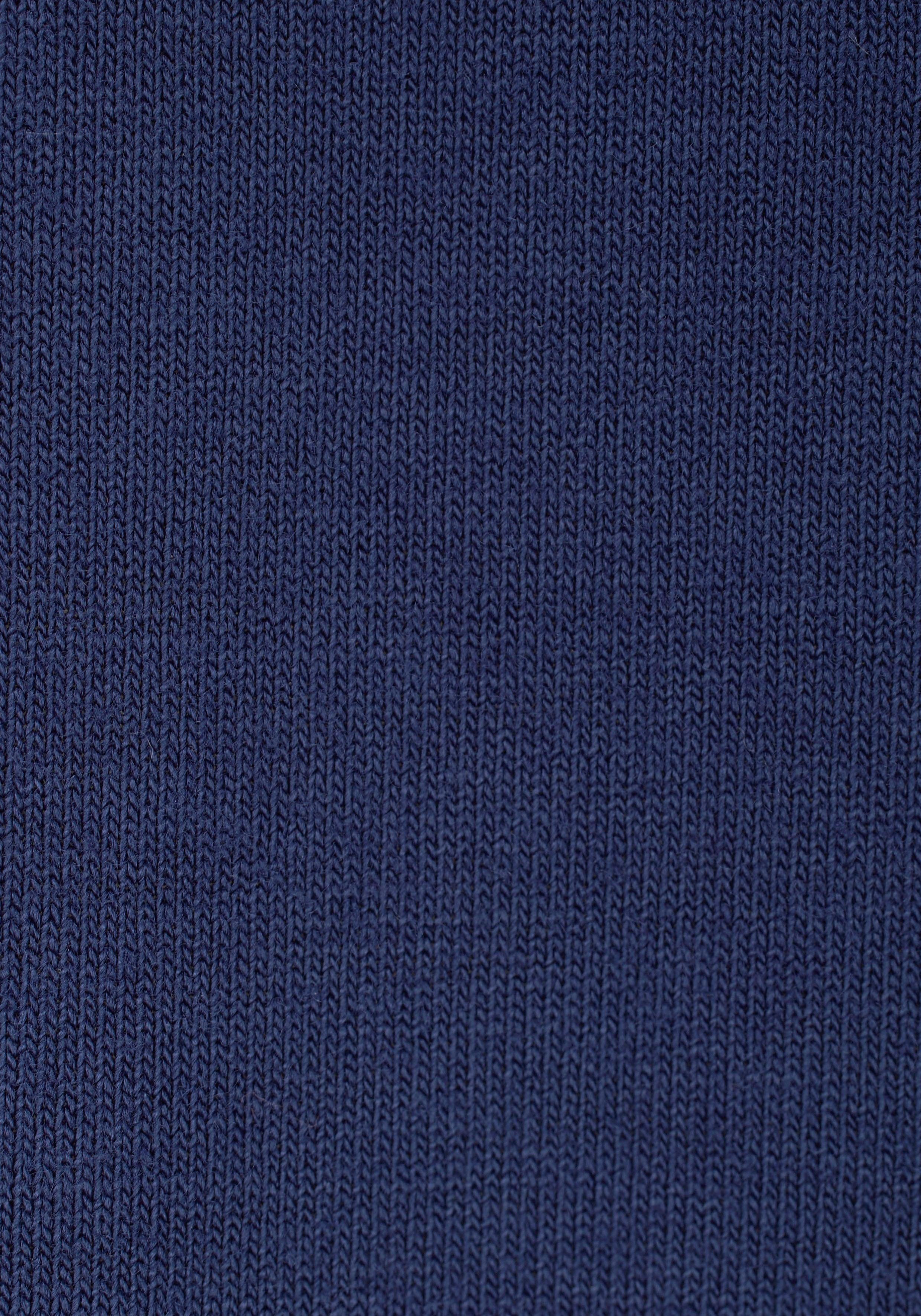 s.Oliver Strandshirt mit Bindeband am Ausschnitt, lockere Passform, Boho-Style